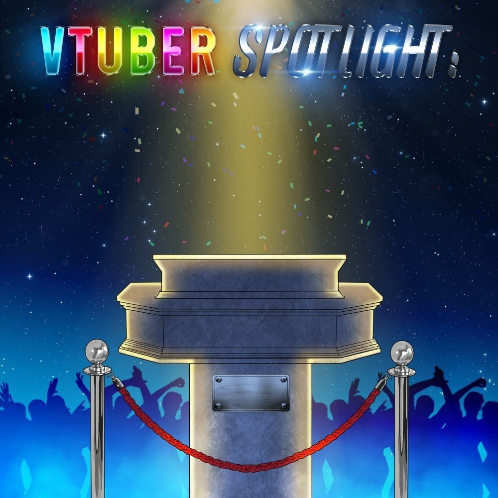 Empty lectern used to represent the next person to be featured. 