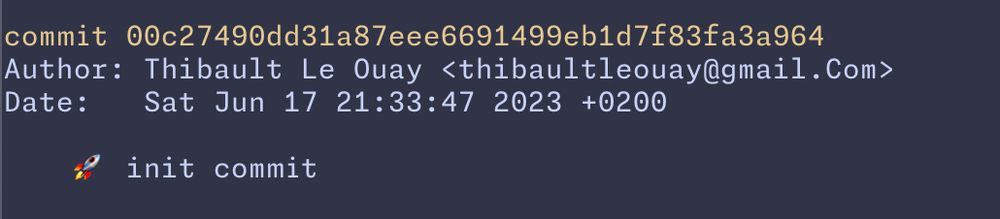 screenshot of openstatus first commit 
2 years ago 🔥 