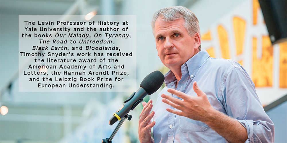 On Tyranny by Timothy Snyder is a call to arms and a guide to resistance, with invaluable ideas for how we can preserve our freedoms in the uncertain years to come.