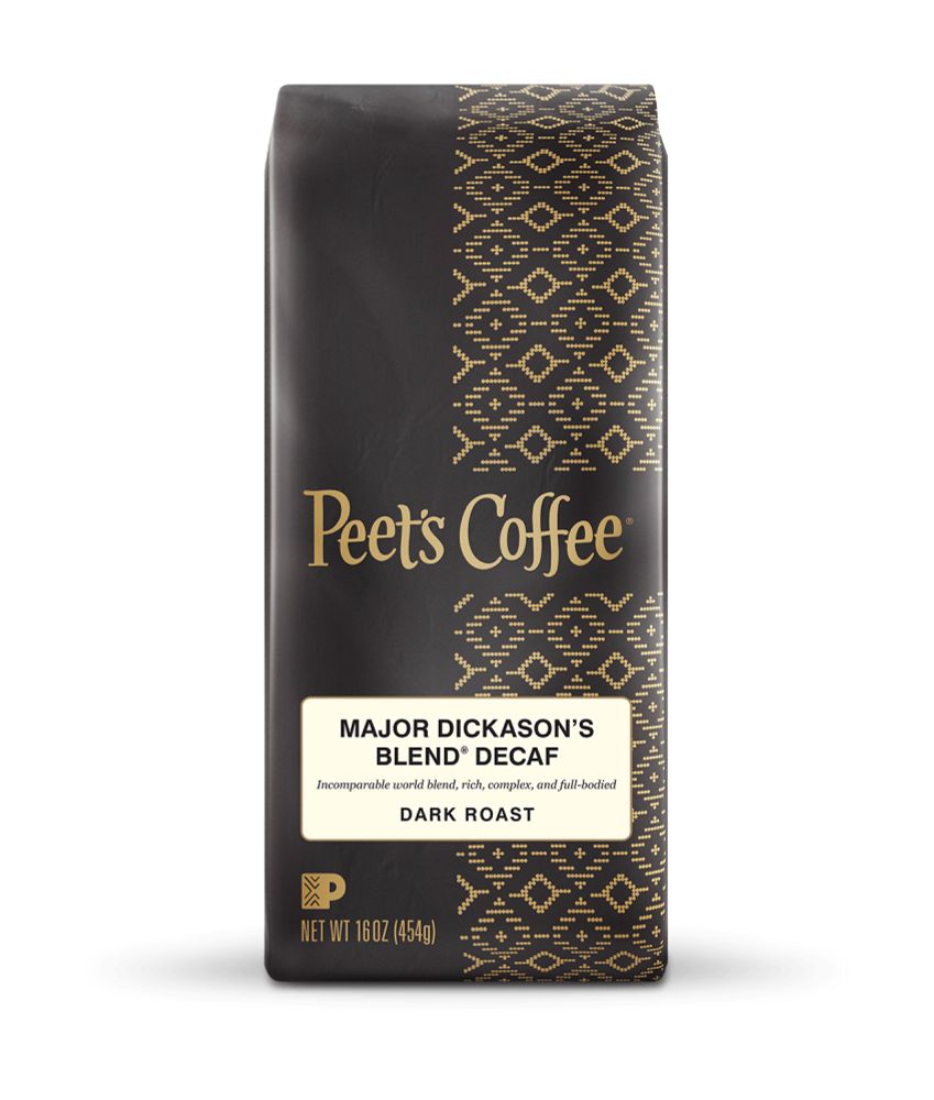 Peet's Decaf Major Dickason's Blend® Dark Roast Coffee Beans | Peet's Coffee