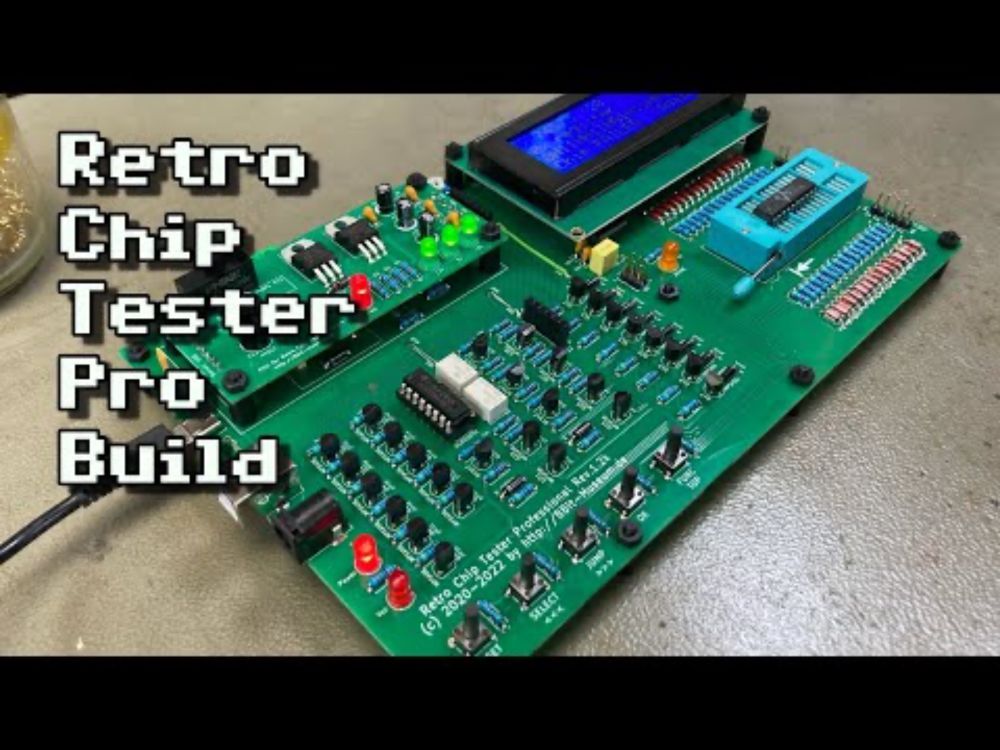 Building a Retro Chip Tester Pro