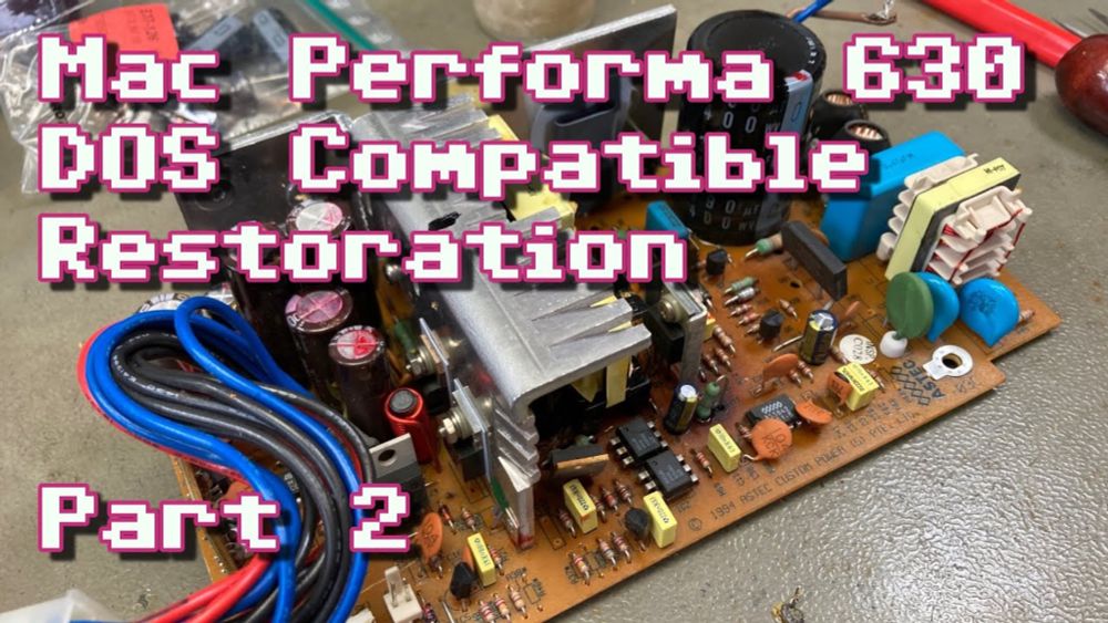 Apple Mac Performa 630 DOS Compatible Restoration Part 2