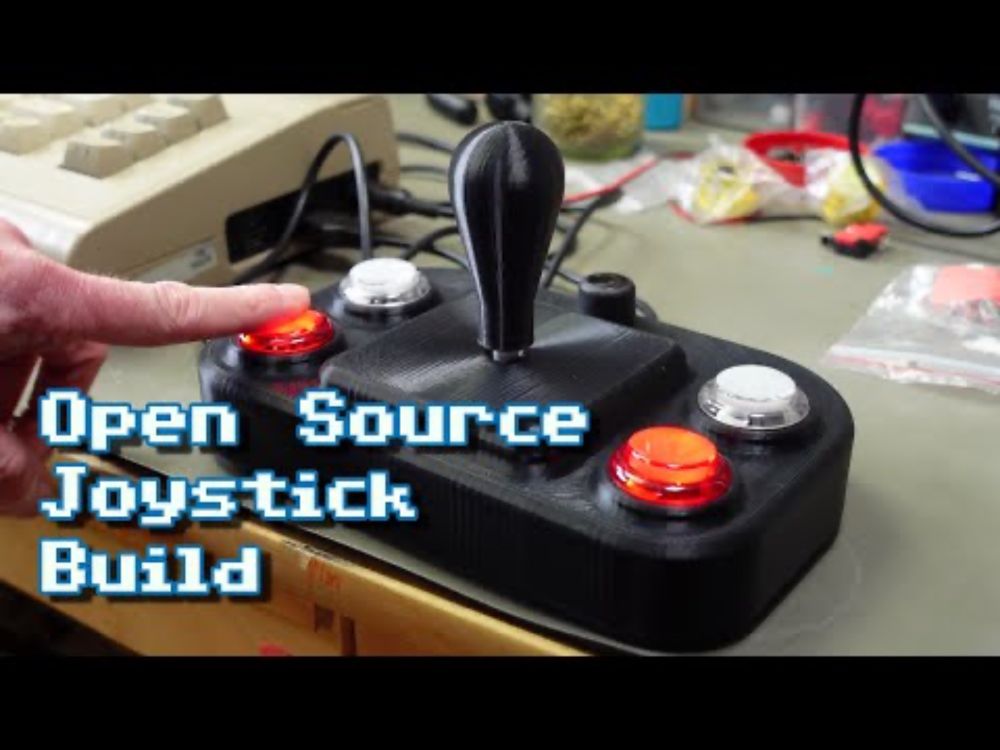 Open Source Arcade Stick Build (C64 Version)