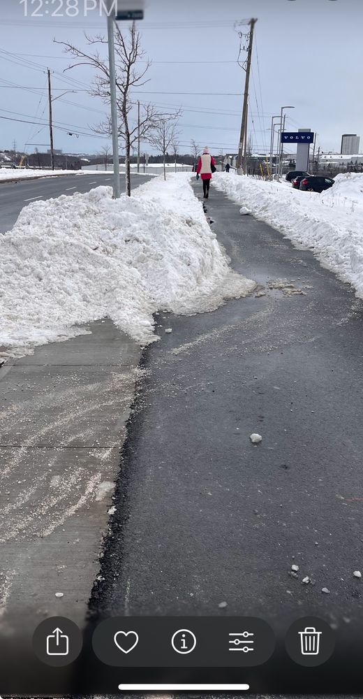 Susie Lake Drive multi use path near Community Outpatient Centre 