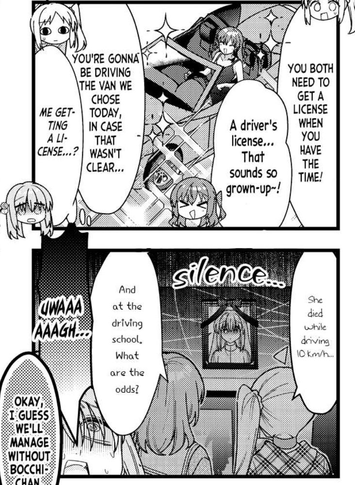 Bocchi the rock Manga strip