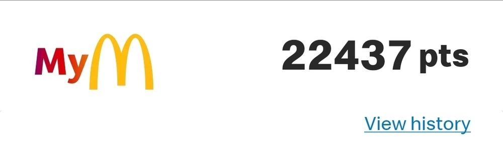 22437 McDonald's Points