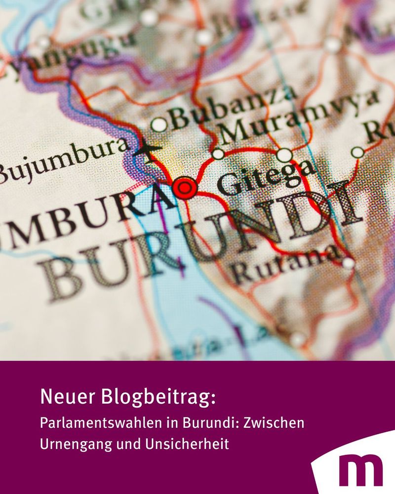 „Wahlen“ in #Burundi – begleitet von Angst, Gewalt und Manipulation.
Die CNDD-FDD regiert weiter – doch wo bleibt der Wille des Volkes? Unser neuer Blog zeigt, warum diese Wahlen weder frei noch fair waren.
#Menschenrechte #Demokratie
👉 https://blog.misereor.de/2025/06/18/parlamentswahlen-in-burundi-zwischen-urnengang-und-unsicherheit/