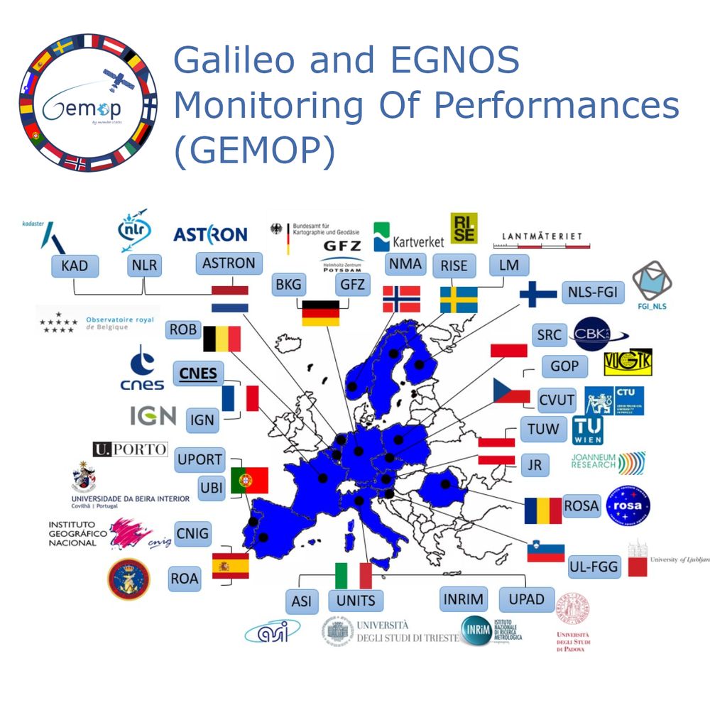 The Galileo and EGNOS Monitoring Of Performances (GEMOP) project has been renew for 2 years!