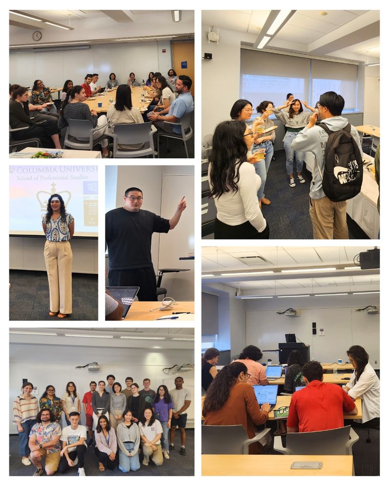 Photo collage of the 2025 IICD Intensive Workshop