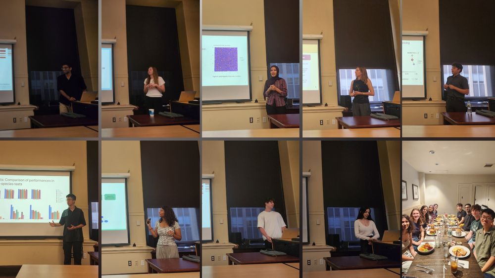 SRP presentations and lunch