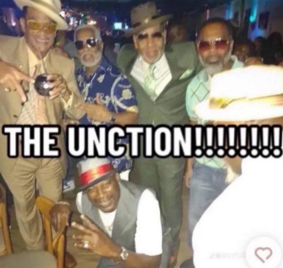 The Unction! (bunch of old people)