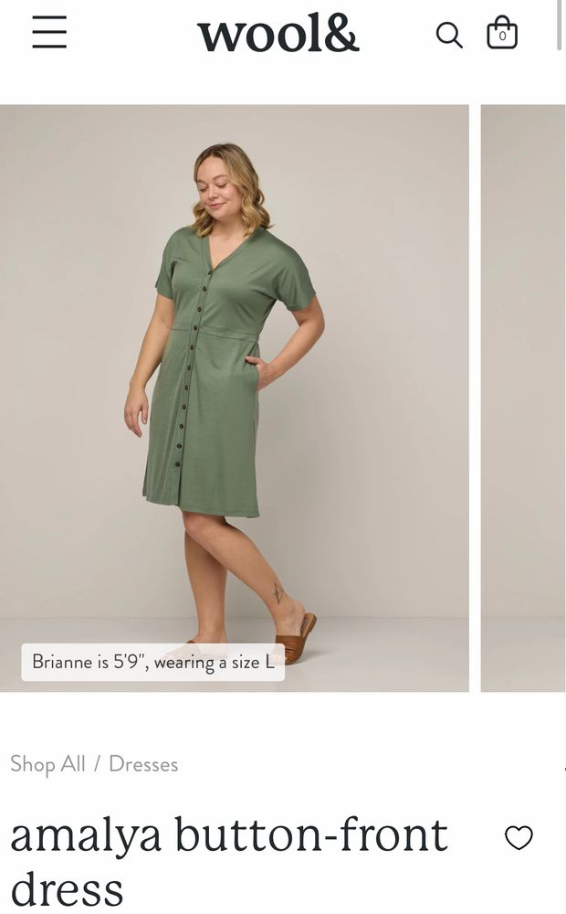 Green button front dress. almalya is the style name.