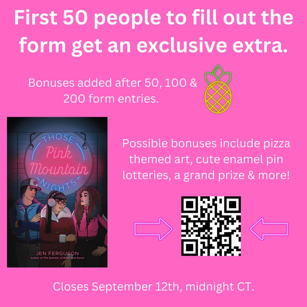 First 50 people to fill out the form get an exclusive extra graphic.