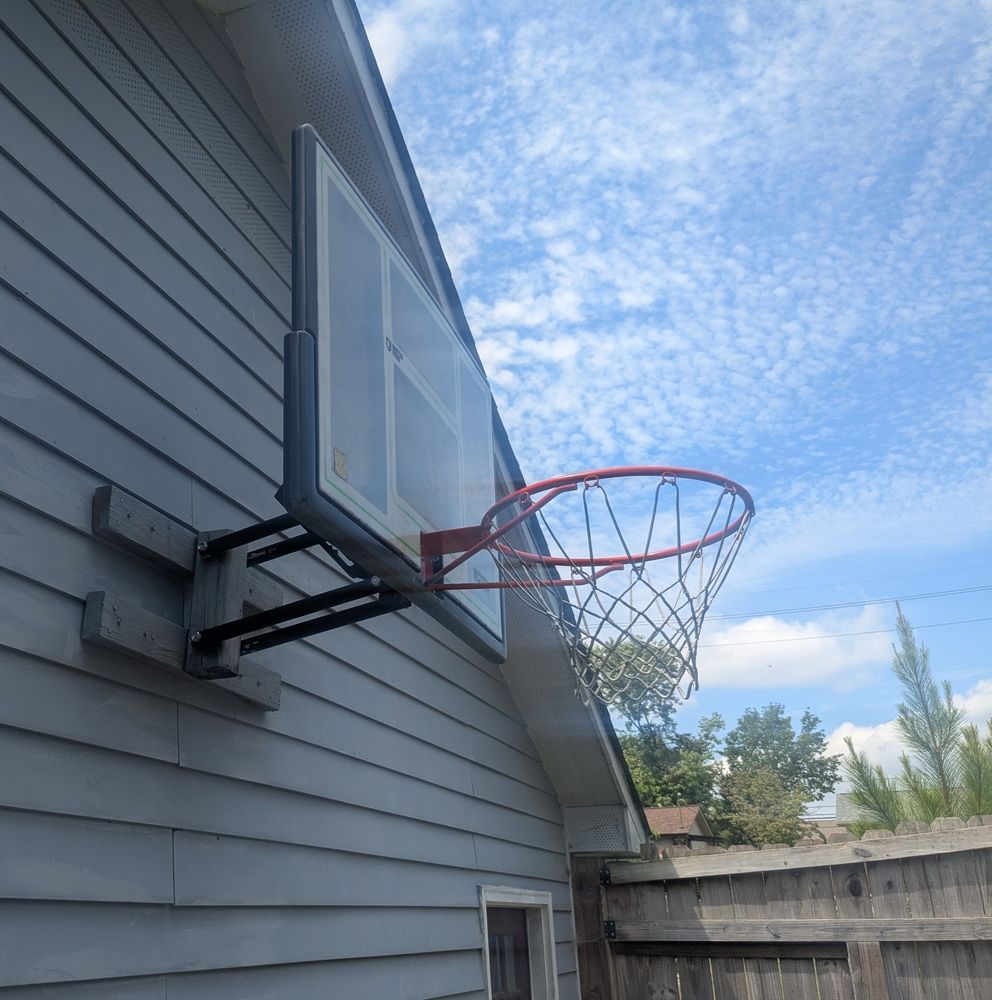 a basketball hoop