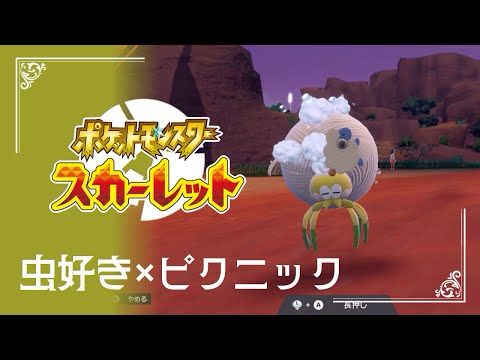 【虫好き×ピクニック】ポケモンSc 虫贔屓 初見のんびり実況【15話目】