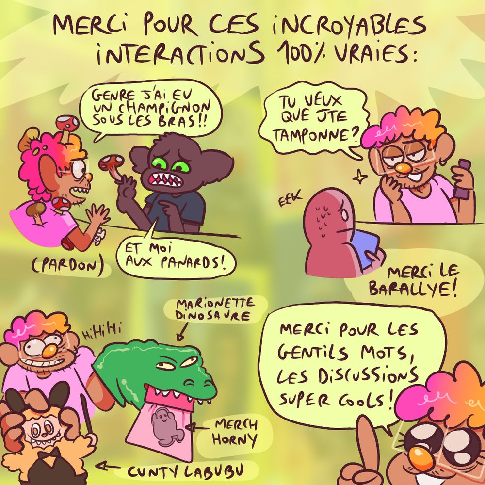 Merci a tous pour votre gentillesse!