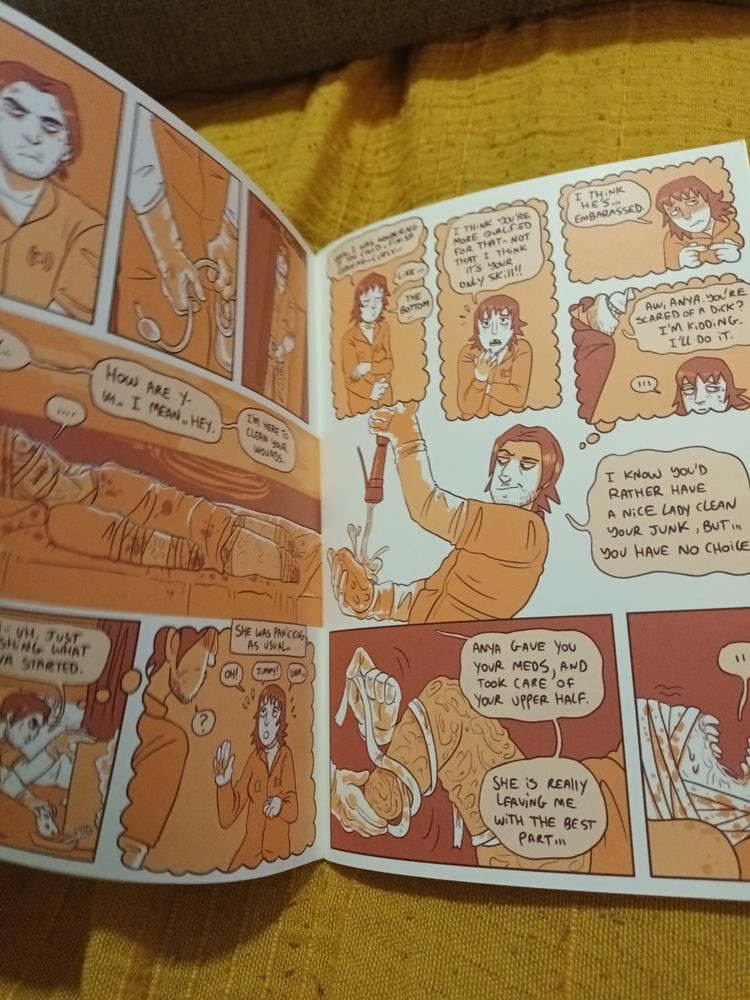 Inside preview of my Mouthwashing Doujin