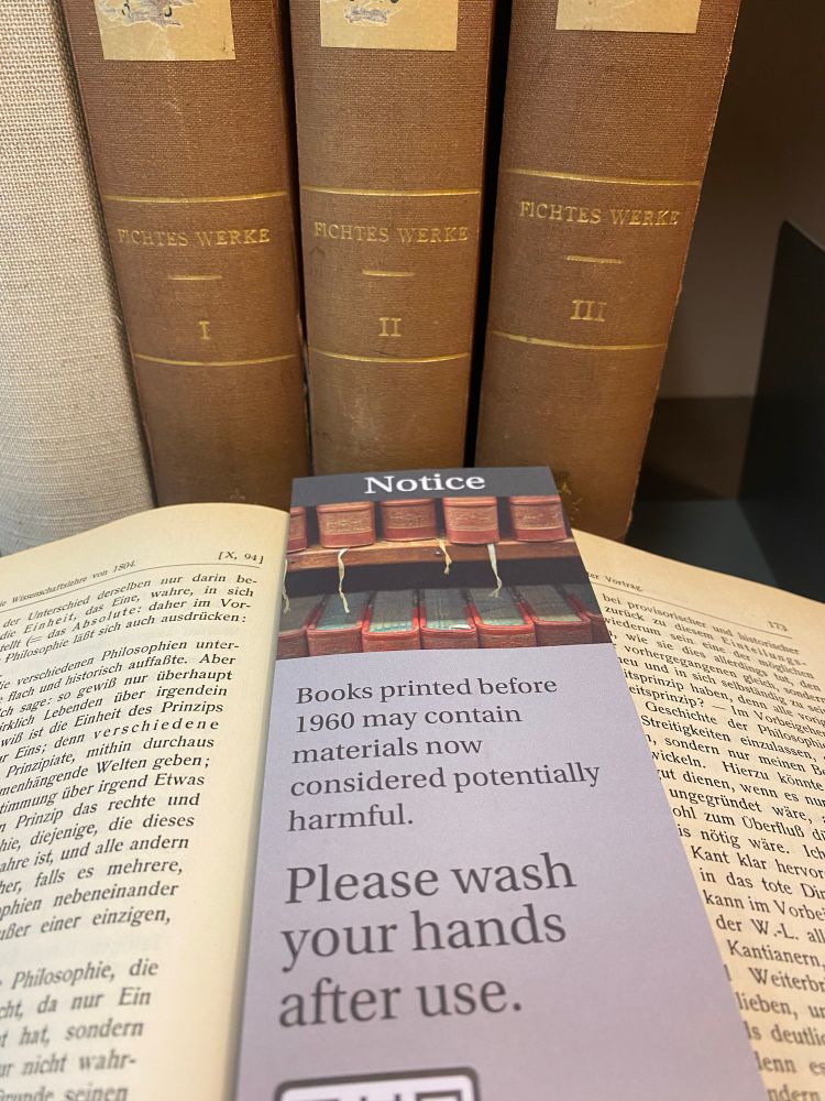 Fichte books and their dirty contents 