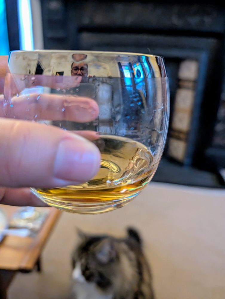 A tumbler of whisky 
