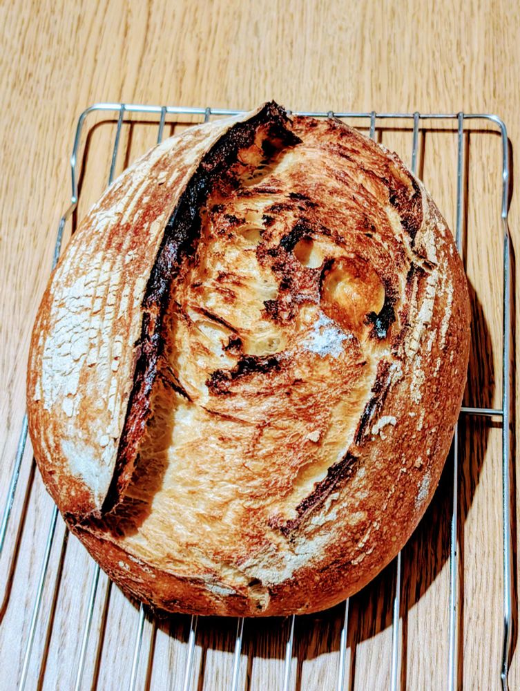 A loaf of sourdough bread 