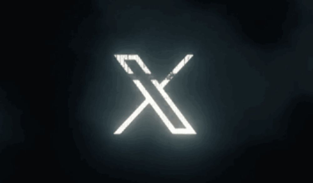 a white letter x is surrounded by arrows on a dark background