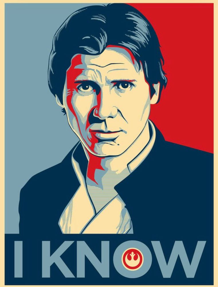 Han Solo poster I Know 