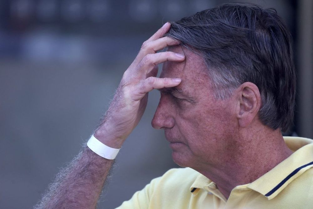 Brazil's Former President Jair Bolsonaro temporarily left house arrest Saturday to undergo medical exams in Brasilia, after a judge authorized him to spend six to eight hours at a hospital.