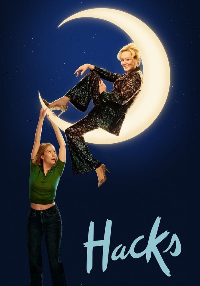 Poster Hacks Staffel 4 mit Hannah Einbinder und Jean Smart 