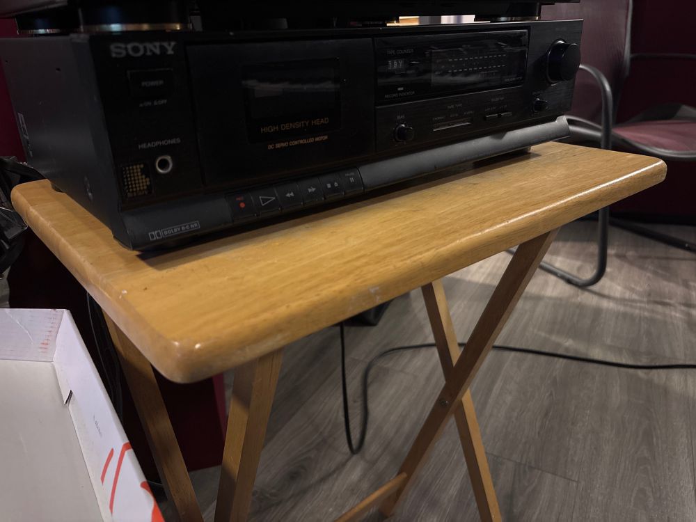 Sony cassette deck tc-fx170 that powers up, but has a weird motor buzzing sound without even hitting play. Cassette gears inside will not turn when hitting play. Desperately want to get it working so that I can have a working unit while my friend also has a working unit and we have two good working units between us!