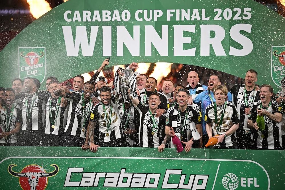 Newcastle league cup winners, forgotten quickly by pinheads. 