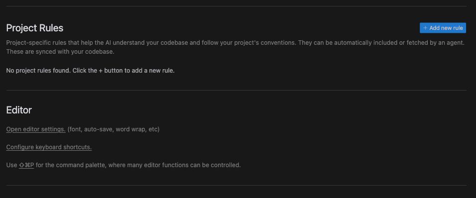 Looking for cursor rules for Convex? We got you. 

https://docs.convex.dev/ai/using-cursor

FYI, *.mdc files are a new addition in cursor 0.45. Just place them in .cursor/rules; the model will automatically load them when needed. 