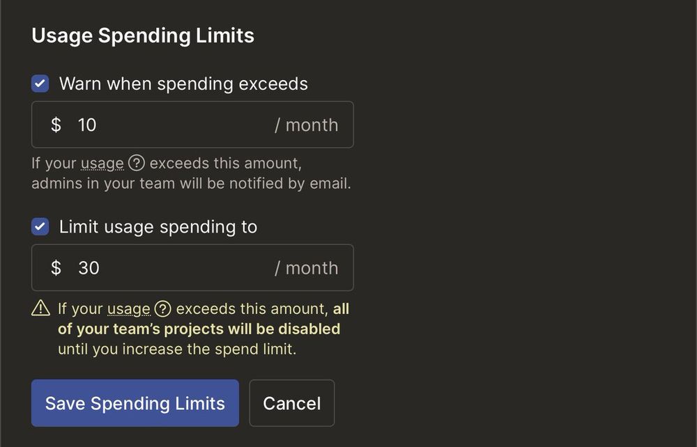 Convex Product updates just announced.
	• Free team size limit increased from 2 → 6
	• Set spending limits 
	• Production insights now free for all
	• New pricing calculator for cost transparency
More updates coming.