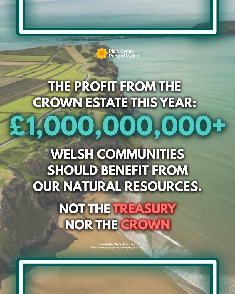 Photo of a Welsh coastline, with 