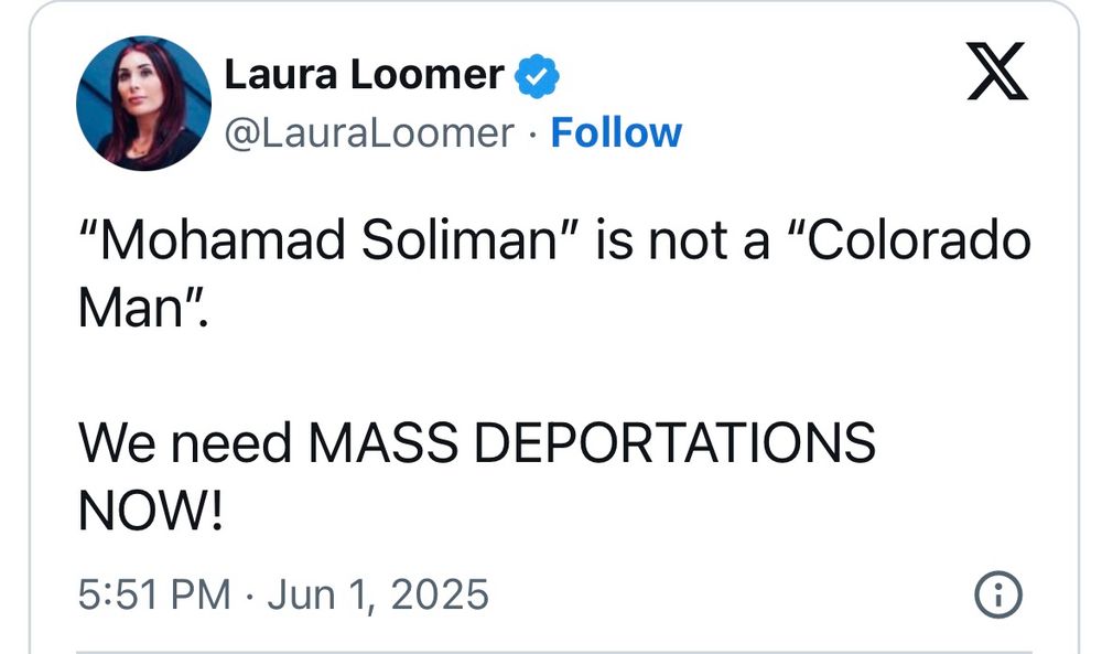 Right wing influencer Laura loomer spreading more lies. 