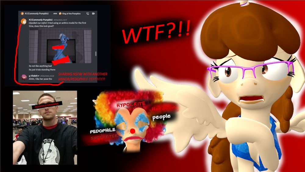 https://www.deviantart.com/daisukx/journal/PumpkinPone-is-a-HYPOCRITE-PEDOPHILE-SUPPORTER-1222993512