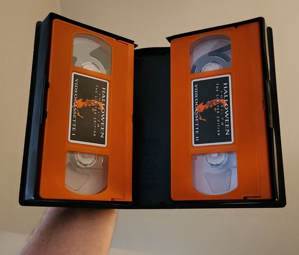 Halloween 10/31/78 the limited edition two orange vhs tapes