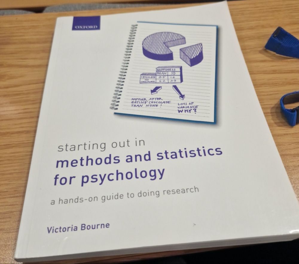 Starting out in methods and statistics for psychology 
Victoria Bourne 