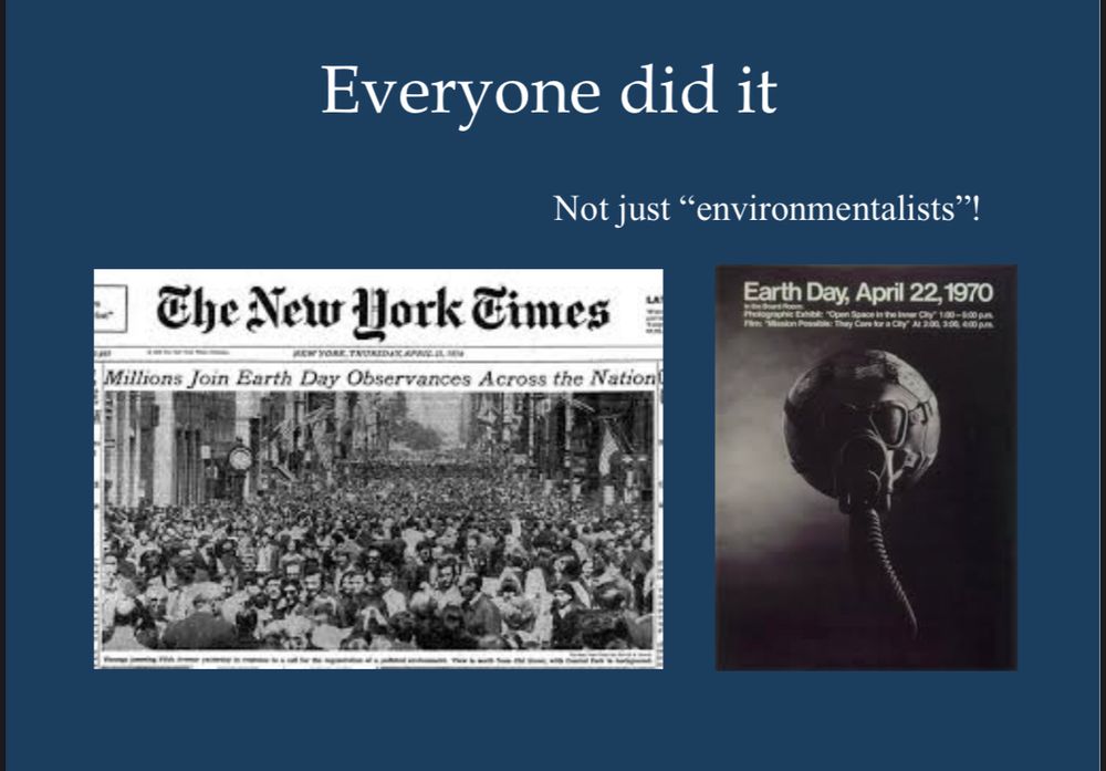 Images of the first earth day from the New York Times