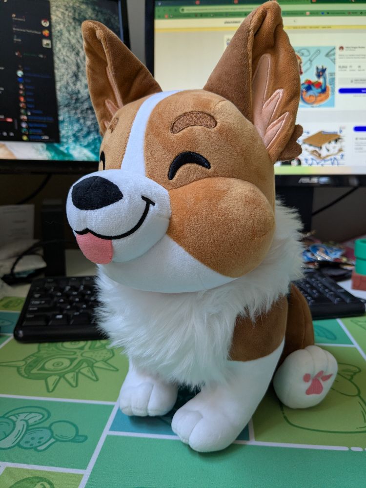 Toby plush