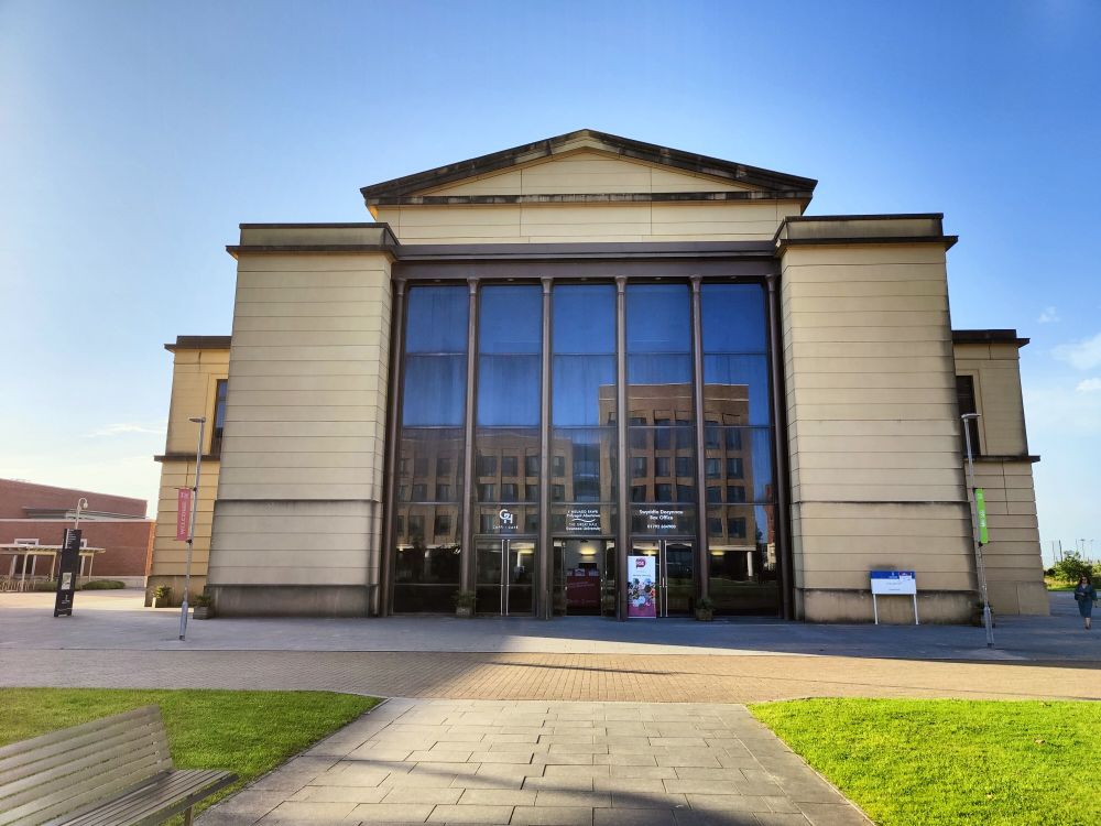 The Great Hall, Swansea University. Venue for RSECon23