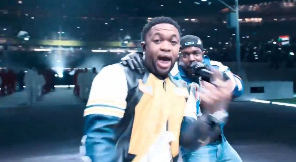 DJ Mustard appearing at the Super Bowl halftime show