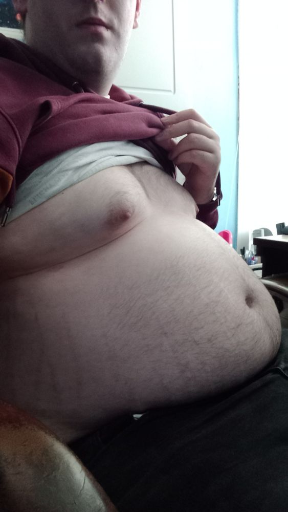 Lasagna filled belly 