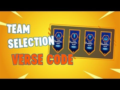 Control Team Selection Widget UI with Verse - Part 3 - UEFN Tutorial