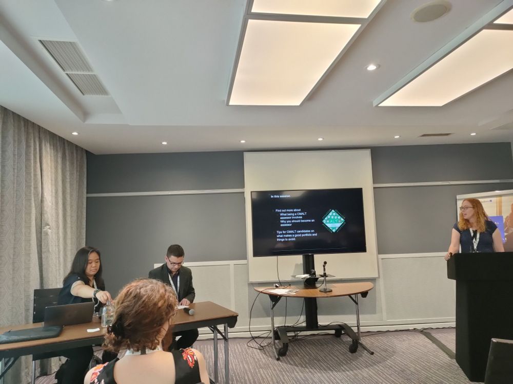 Julie Voce, Matt Cornock and Puiyin Wong talking about becoming a CMALT assessor