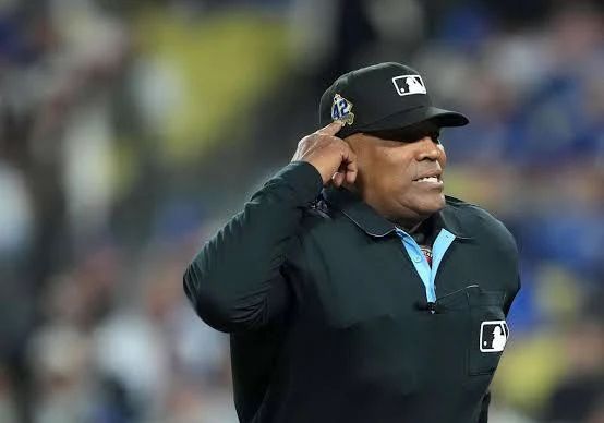 Der Baseball-Umpire Laz Díaz