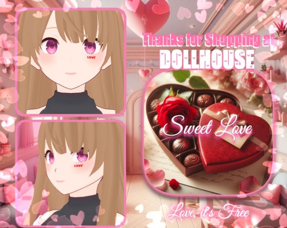 Mark Of Love (English) | 愛のマーク (英語) - Doll House - BOOTH