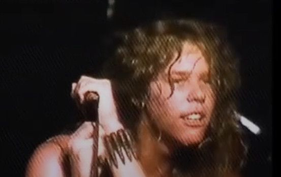 James Hetfield in 1983.