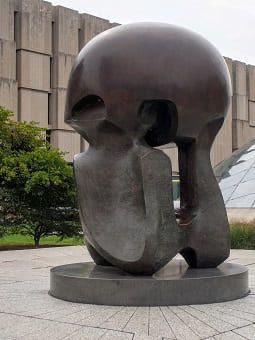 Henry Moore's Nuclear energy sculpture, https://publicart.uchicago.edu/art/nuclear-energy/