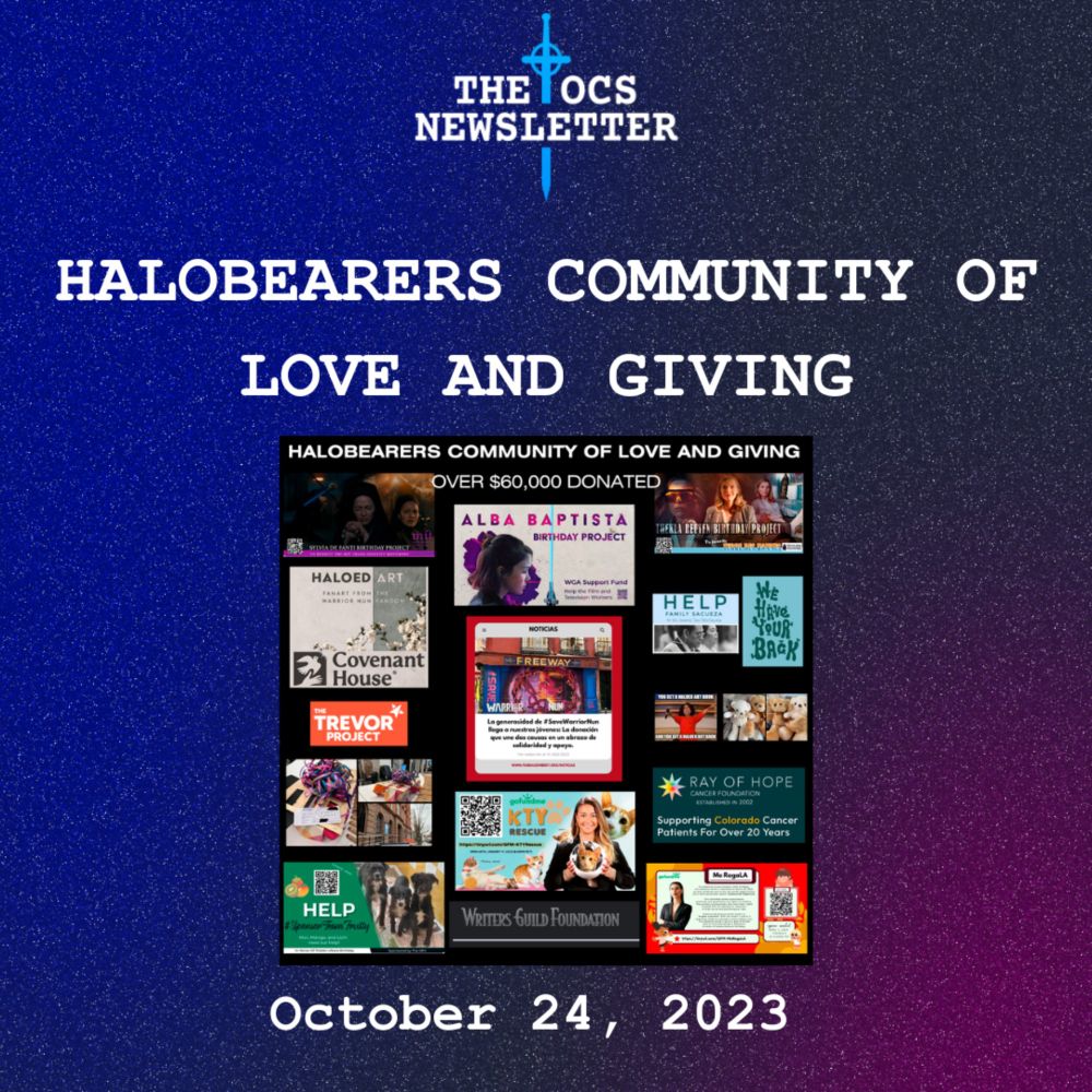 HALOBEARERS COMMUNITY OF LOVE AND GIVING — WARRIOR NUN Global