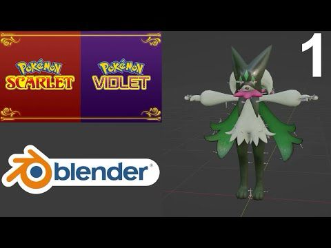 Pokemon Scarlet/Violet: How to rip 3D Models [read description for Steps]